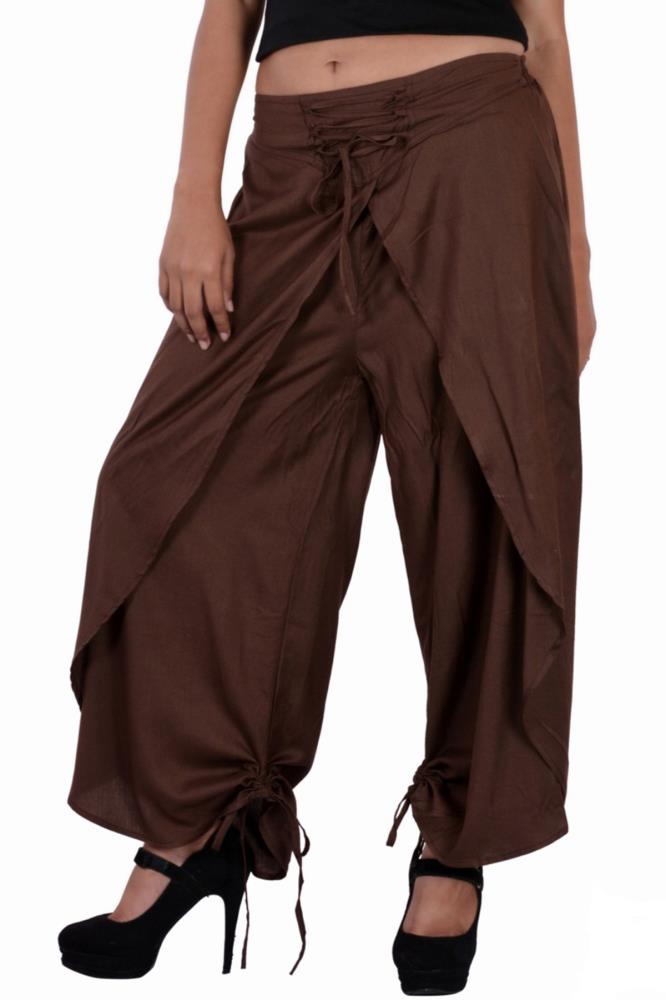 Buy Elleven Silver Regular Fit Harem Pants for Women Online @ Tata CLiQ